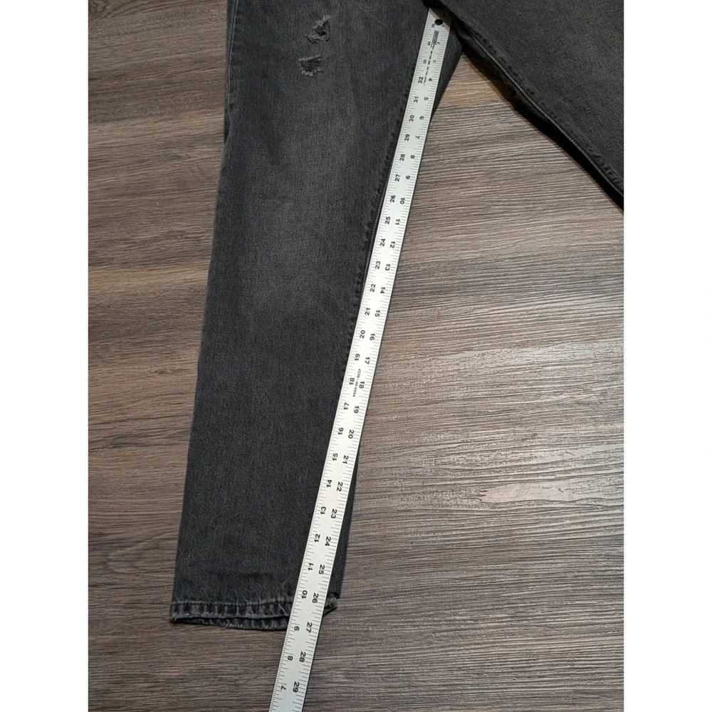 Levi's‎ 501 Men's Jeans Black Distressed Straight Fit W30 L28